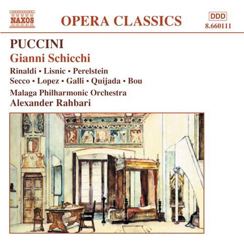 Cover for Puccini / Rinaldi / Lisnic / Perelstein / Rahbari · Gianni Schicchi (CD) (2004)