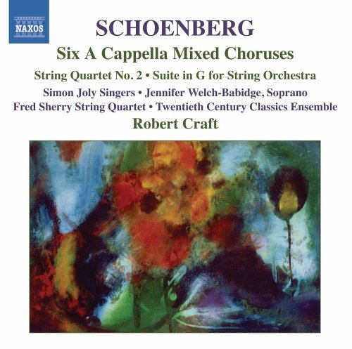 Cover for 20th Century Enscraft · Schoenberg6 A Cappella Mixed Choruses (CD) (2005)