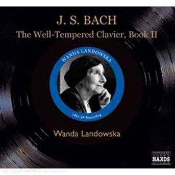 Cover for Johann Sebastian Bach · Well-tempered Clavier Book II (CD) (2006)