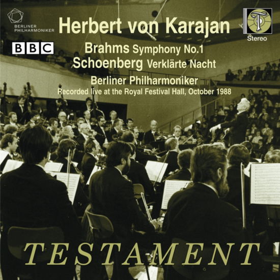 Karajan / Bp · Verklärte Nacht Testament Klassisk (CD) (2008)