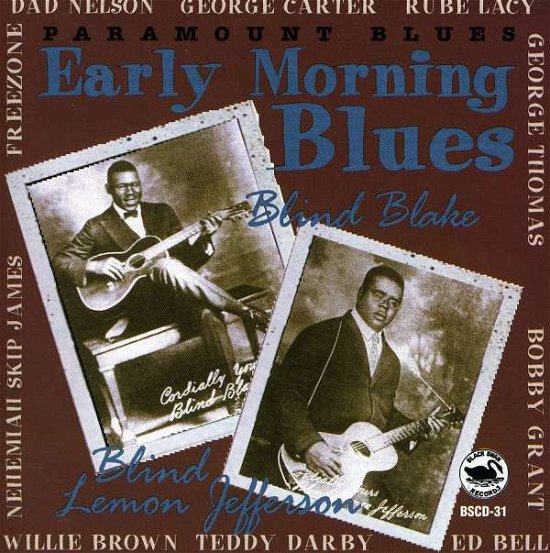Cover for Blind Blake | Blind Lemon Jefferson · Paramount Blues: Early Mo (CD) (2014)