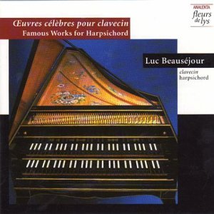 Cover for Beausejour / Couperin / Bach / Rameau / Purcell · Oeuvres Celebres Pour Clavecin (CD) (2001)