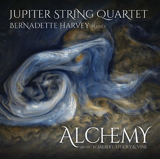 Cover for Jupiter String Quartet &amp; Bernadette Harvey · Alchemy (CD) (2019)