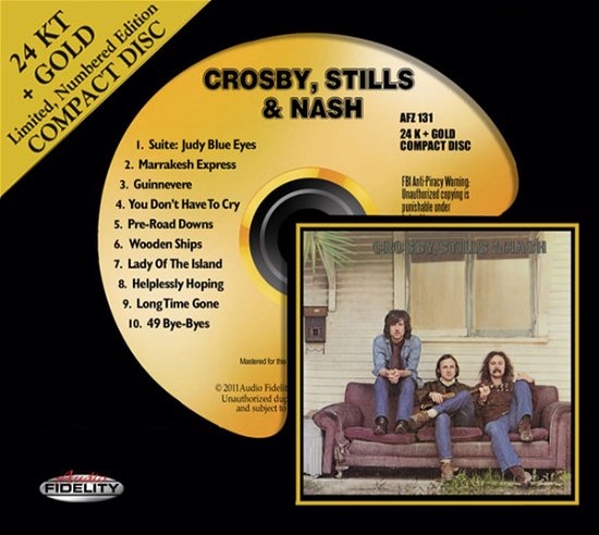 Crosby, Stills & Nash-24k - Crosby Stills & Nash - Musik - AUDIO FIDELITY - 0780014213121 - 26. Dezember 2011