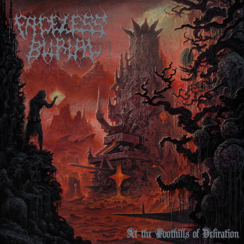 Cover for Faceless Burial · At the Foothills of Deliration (CD) (2023)