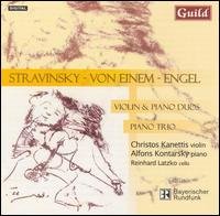 Paul Engel. Igor Stravinsky: Violin & Piano Duos - Kanettis - Musik - GUILD - 0795754726121 - 31. august 2018