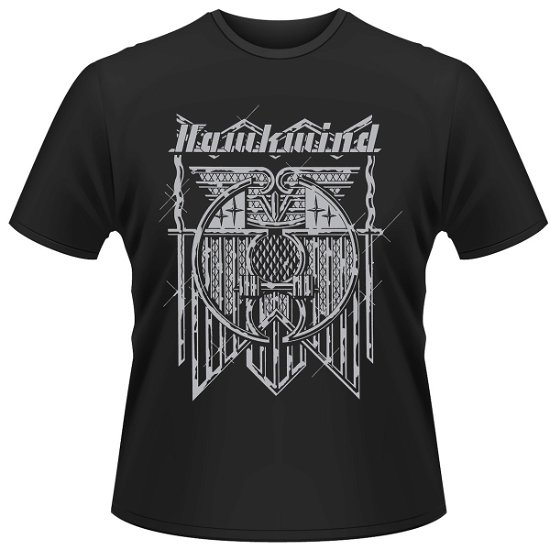 Cover for Hawkwind · Doremi (Silver) (T-shirt) [size L] [Black edition] (2008)