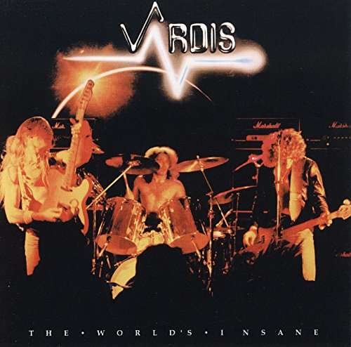Cover for Vardis · World's Insane (LP) [Coloured edition] (2017)