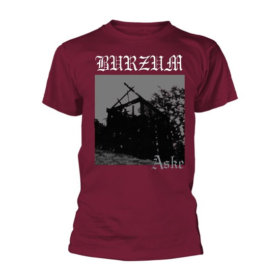 Burzum · Aske (Maroon) (T-shirt) [size S] [Maroon edition] (2018)