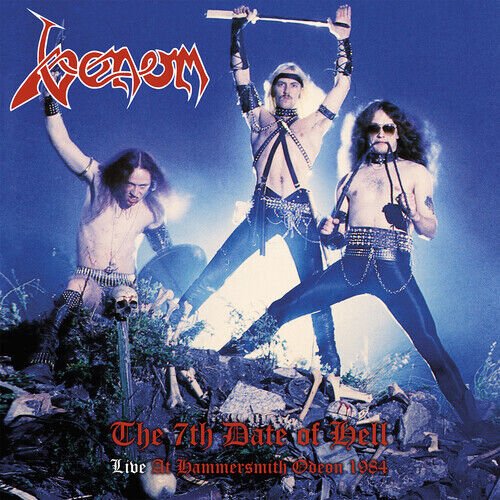 Cover for Venom · 7th Date of Hell - Live at Hammersmith 1984 (LP) [Coloured edition] (2021)