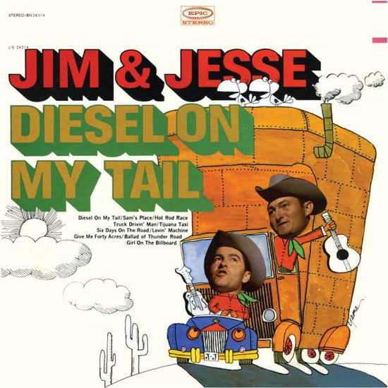 Diesel On My Tail - Jim & Jesse - Música - FLOATING WORLD - 0805772634121 - 9 de março de 2018