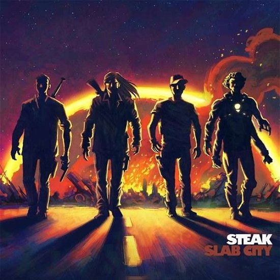 Cover for Steak · Slap City (LP) [Limited edition] (2014)