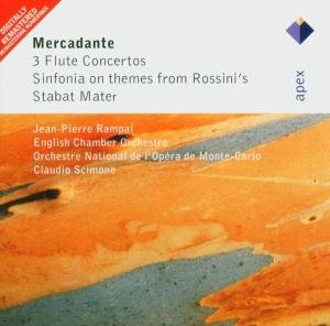 Mercadante : Flute Concertos & Sinfonia on Themes from Rossini's Stabat Mater  -  Apex - Jean-Pierre Rampal, Claudio Scimone & English Chamber Orchestra - Music - APEX - 0825646179121 - July 29, 2021