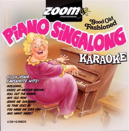 Piano Singalong Karaoke - 60 Songs (CD+G) - Zoom Karaoke - Muziek - ZOOM KARAOKE - 0842705057121 - 14 januari 2022
