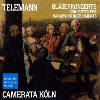 Cover for Telemann / Camerata Koln · Telemann: Ctos for Woodwind Instruments (CD) (2009)