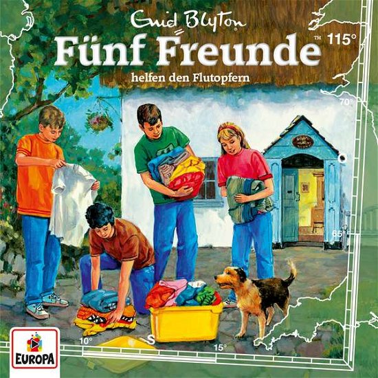Cover for FÜnf Freunde · 115/helfen den Flutopfern (CD) (2016)