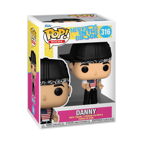 New Kids on the Block- Danny - Funko Pop! Rocks: - Merchandise - Funko - 0889698596121 - 24. februar 2023