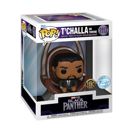 Cover for Funko Pop! Deluxe: · Black Panther - T'challa on Throne (Latam Exclusiv (Funko POP!) (2023)