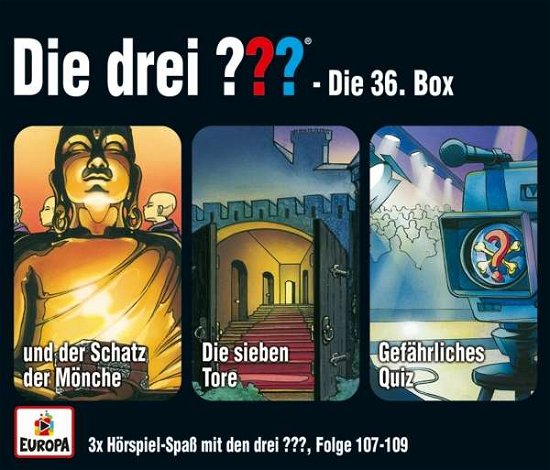 36/3er Box (Folgen 107,108,109) - Die Drei ??? - Musikk - EUROPA FM - 0889853603121 - 16. september 2016