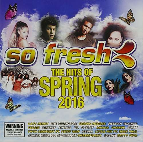 Cover for So Fresh: Hits of Spring 2016 / Various (CD) (2016)