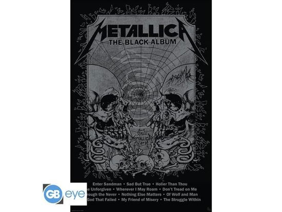 Cover for Metallica: GB Eye · Black Album (Poster Maxi 91.5X61) (MERCH)