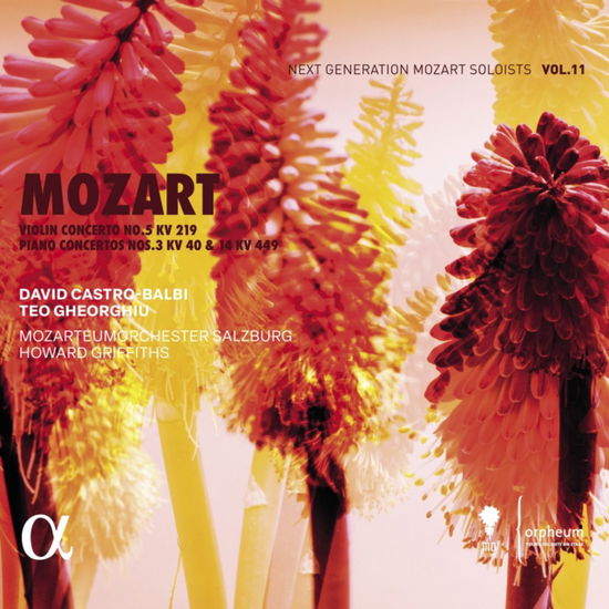 Howard Griffiths / Mozarteumorchester Salzburg / Teo Gheorghiu / David Castro-balbi · Mozart: Violin Concerto No. 5 Kv 219 / Piano Concertos Nos. 3 Kv 40 & 14 Kv 449 (CD) (2025)