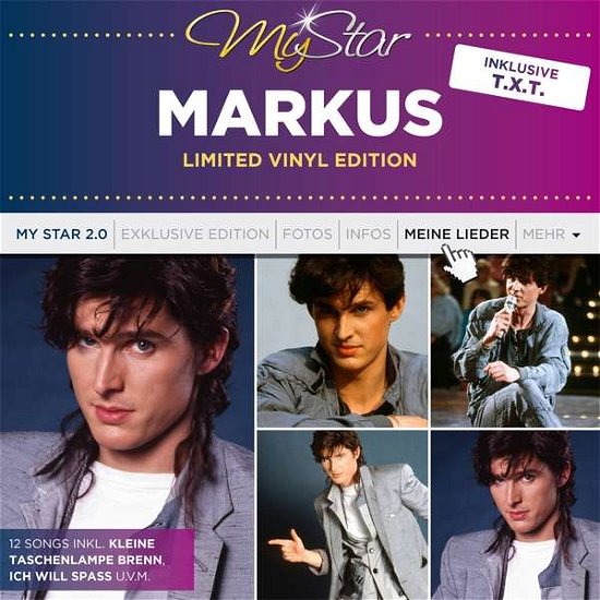 Cover for Markus · My Star (Limited Yellow Vinyl) (VINYL) (2021)
