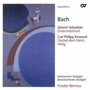 Cover for Bach, J.S. &amp; C.P.E. · Osteroratorium / Danket Dem Herrn (CD) (2005)