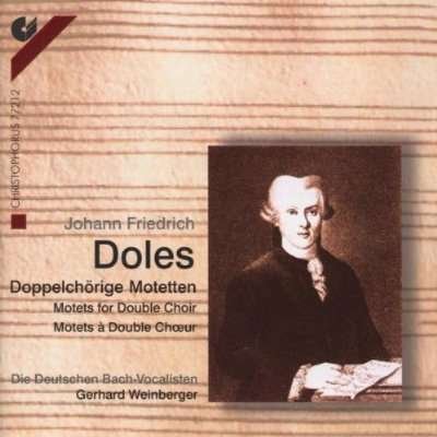 Doles / German Bach Soloists, Weinberger · Motets for Double Choir (CD) (1998)