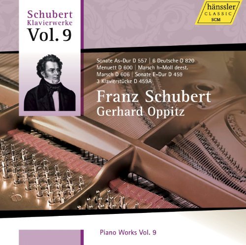 Piano Works 9 - Schubert / Oppitz - Música - HANSSLER - 4010276022121 - 29 de janeiro de 2013