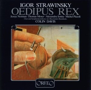 Cover for Stravinsky (Sir Colin Davis / Male Ch.) · Oedipus Rex (CD) (1993)