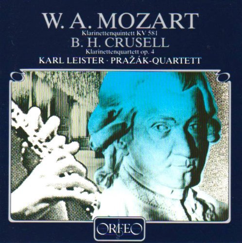 Cover for Mozart / Prazak-quartett / Leister · Klarinettenquintett / Klarinettenquartett (CD) (1987)