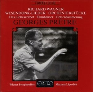 Wesendock Lieder - Wagner / Pretre / Vienna Symphony - Musiikki - ORF - 4011790237121 - keskiviikko 20. huhtikuuta 1994