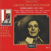 Opera Arias 1922-1942 / Various - Opera Arias 1922-1942 / Various - Musique - ORFEO - 4011790394121 - 19 septembre 1995