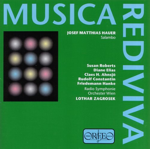 Cover for Hauer / Orf Choir / Vienna Radio S.o., Zagrisek · Salambo (CD) (1998)