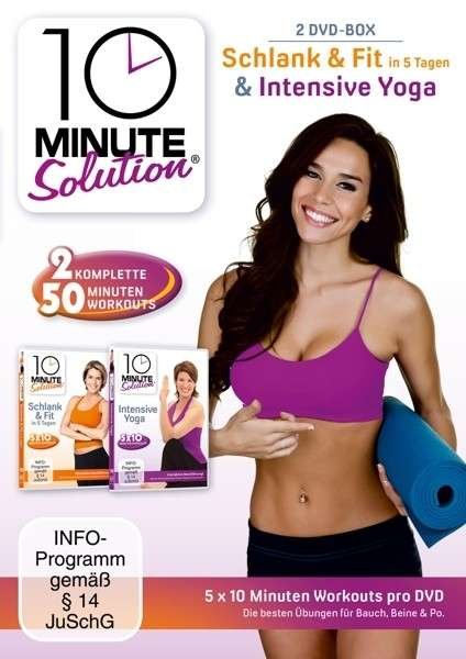 Cover for 10 Minute Solution · Schlank &amp; Fit / Yoga Intensiv (DVD) (2015)