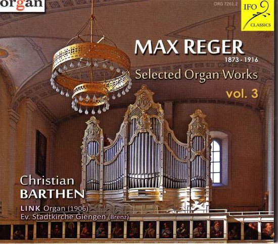 Cover for Max Reger (1873-1916) · Orgelwerke (CD) (2016)