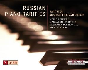Cover for Lettberg / Babinsky / Derzhavina / Busch · Russian Piano Rarities (CD) (2009)