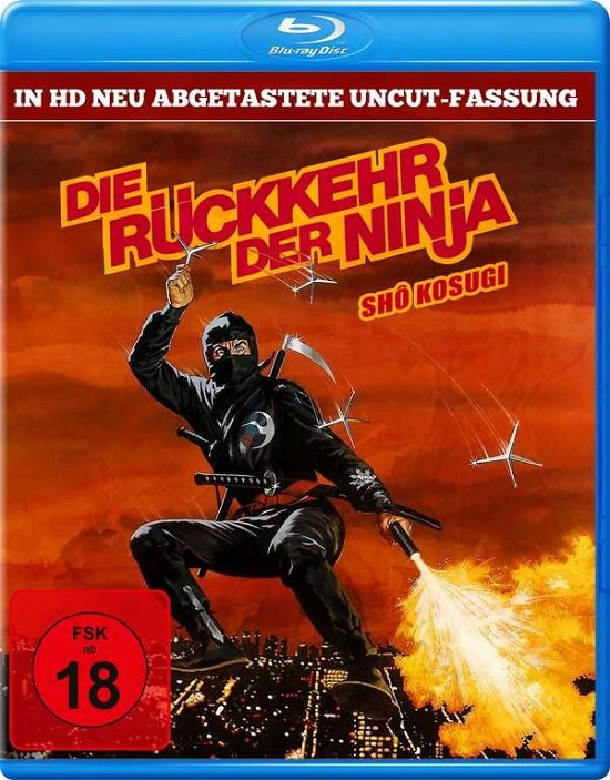 Cover for Kosugi,sho / Frye,virgil / Kosugi,kane · Die Rückkehr Der Ninja-uncut Fassung (In Hd) (Blu-ray) (2021)