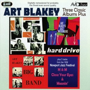 Cover for Art Blakey · Blakey - Three Classic Albums Plus (CD) [Japan Import edition] (2016)