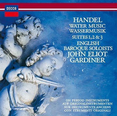 Handel: Water Music - John Eliot Gardiner - Musiikki - TOWER - 4988031102121 - maanantai 15. elokuuta 2022