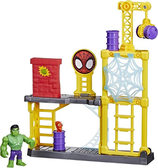 Spidey And His Amazing Friends Hulk\'s Playset - Hasbro - Merchandise - Hasbro - 5010993942121 - 