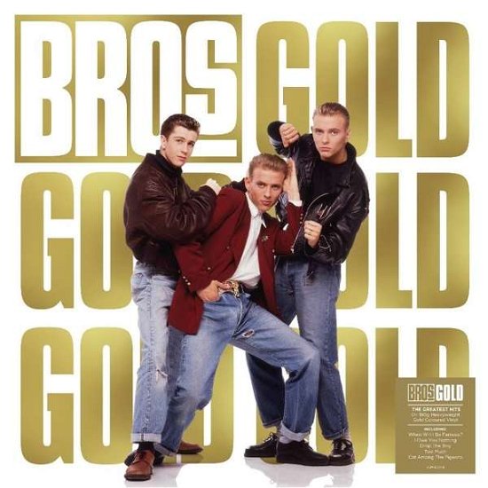 Cover for Bros · Gold (Gold Vinyl) (LP) [Coloured edition] (2020)