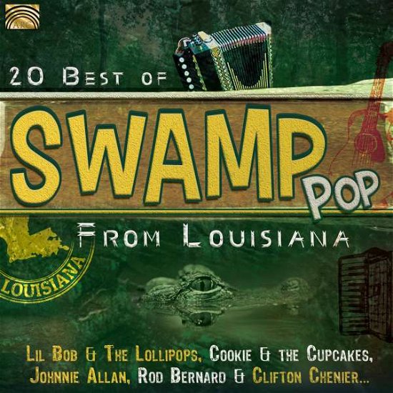 Cover for 20 Best of Swamp Pop from Louisiana / Various (CD) (2017)