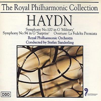 Cover for Royal Philharmonic Orchestra / Sanderling Stefan · Symphony No. 100 in G ''military'' / Symphony No. 94 in G ''surprise'' / Overtu (CD) (1995)