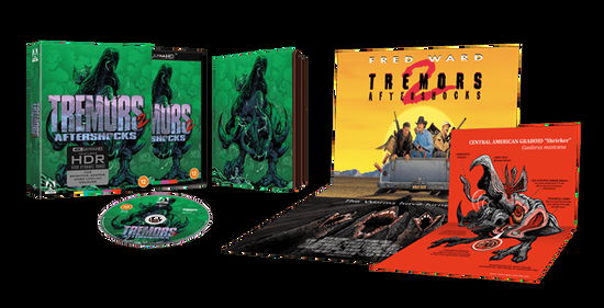 Tremors 2 - Aftershocks Limited Edition - S.S. Wilson - Filme - Arrow Films - 5027035026121 - 27. November 2023