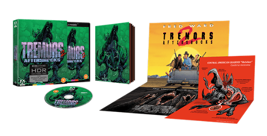 Cover for S.S. Wilson · Tremors 2: Aftershocks (Blu-ray) [Limited edition] (2023)