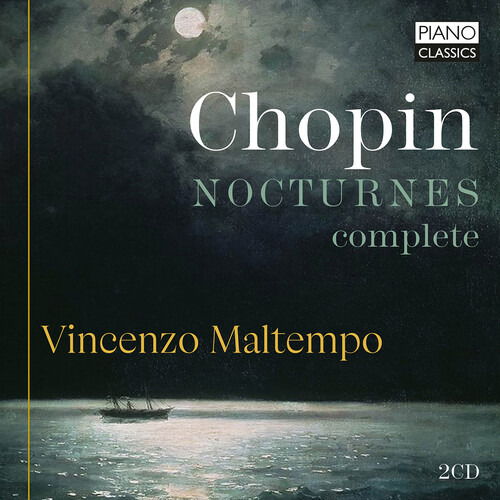 Cover for Vincenzo Maltempo · Chopin: Nocturnes Complete (CD) (2024)