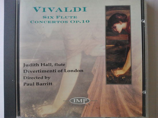 Cover for Hall Judith / Divertimenti of London / Barritt Paul · Six Flute Concertos Op. 10 (CD) (1998)