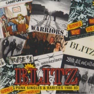 Cover for Blitz · Punk Singles &amp; Rarites 1980-83 (CD) (2017)